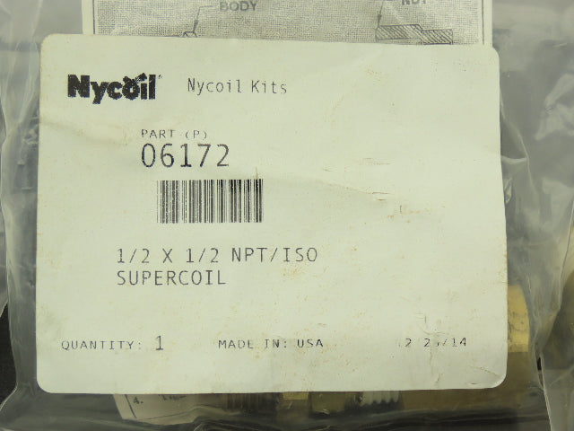 Nycoil 06172 Re-usable Fitting Kit 1/2" Hose x 1/2" NPT Supercoil Lot of 11