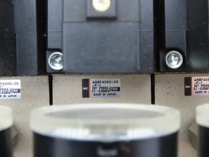 SMC NVFS4300-5FZ Pneumatic Solenoid Valve 7-Station Manifold 24V NVV5FS4-01T-071