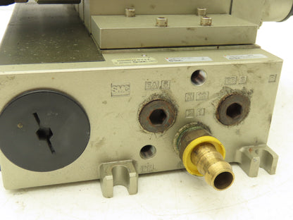 SMC NVFS4300-5FZ Pneumatic Solenoid Valve 7-Station Manifold 24V NVV5FS4-01T-071