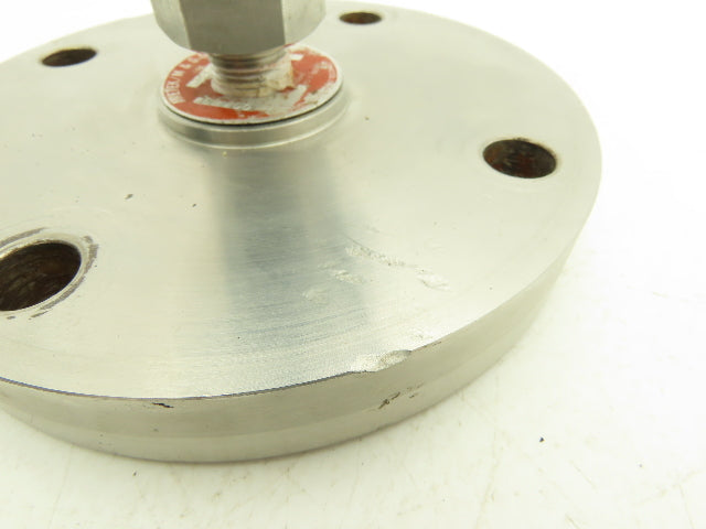 Foxboro 841GM-B Pressure Transmitter 3" Flange 12.5-36VDC 0-100PSI 0-80" H20