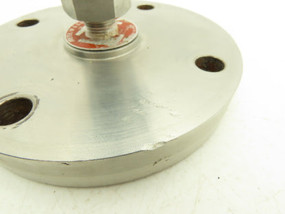 Foxboro 841GM-B Pressure Transmitter 3" Flange 12.5-36VDC 0-100PSI 0-80" H20