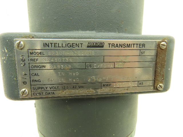 Foxboro 823DP-D3S1NM0 Intelligent Differential Pressure Transmitter 12.5-42vdc