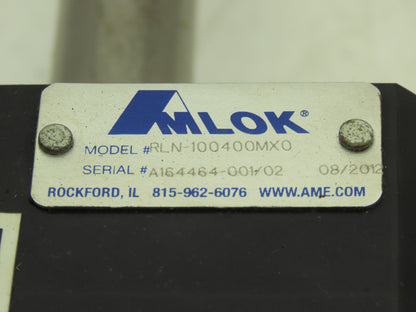 Amlok RLN-100400MX0 Pneumatic Cylinder Rod Lock 4" Bore 1"x 31" Rod