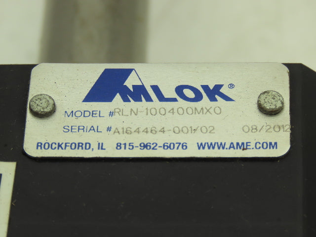 Amlok RLN-100400MX0 Pneumatic Cylinder Rod Lock 4" Bore 1"x 31" Rod