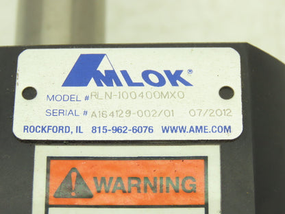 Amlok RLN-100400MX0 Pneumatic Cylinder Rod Lock 4" Bore 1"x 32" Rod