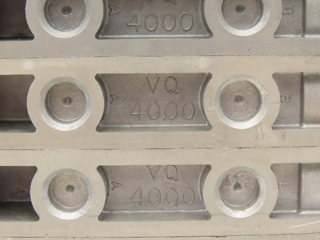 SMC VQ4301-5W VQ4101 Pneumatic Solenoid Valve 4-Station Manifold 24V w/3 Valves