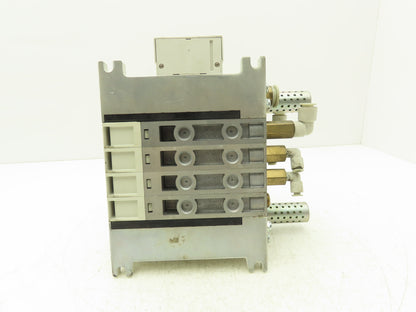 SMC VQ4301-5W VQ4101 Pneumatic Solenoid Valve 4-Station Manifold 24V w/3 Valves