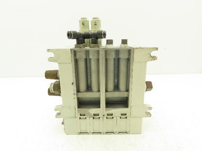 SMC VQ4301/4100-5W Pneumatic Solenoid Valve 4-Station Manifold VV5Q41-0802TFD0