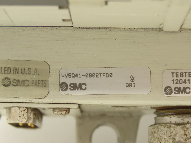 SMC VQ4301/4100-5W Pneumatic Solenoid Valve 4-Station Manifold VV5Q41-0802TFD0