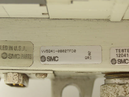 SMC VQ4301/4100-5W Pneumatic Solenoid Valve 4-Station Manifold VV5Q41-0802TFD0