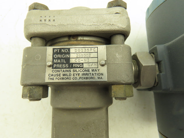Foxboro 821GM-DS1NH2 Electronic Pressure Transmitter 12.5-42VDC 600PSI