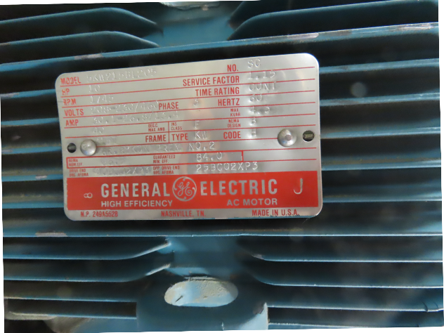 Twin City UBVA Axifan 36" Tube Axial Fan 10hp 230/460 Volt 3Ph Roof Ventilator