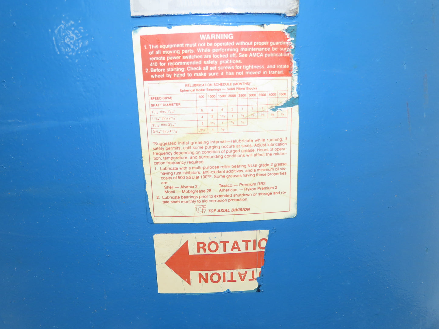 Twin City UBVA Axifan 36" Tube Axial Fan 10hp 230/460 Volt 3Ph Roof Ventilator