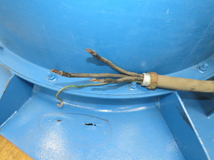 Twin City UBVA Axifan 36" Tube Axial Fan 10hp 230/460 Volt 3Ph Roof Ventilator