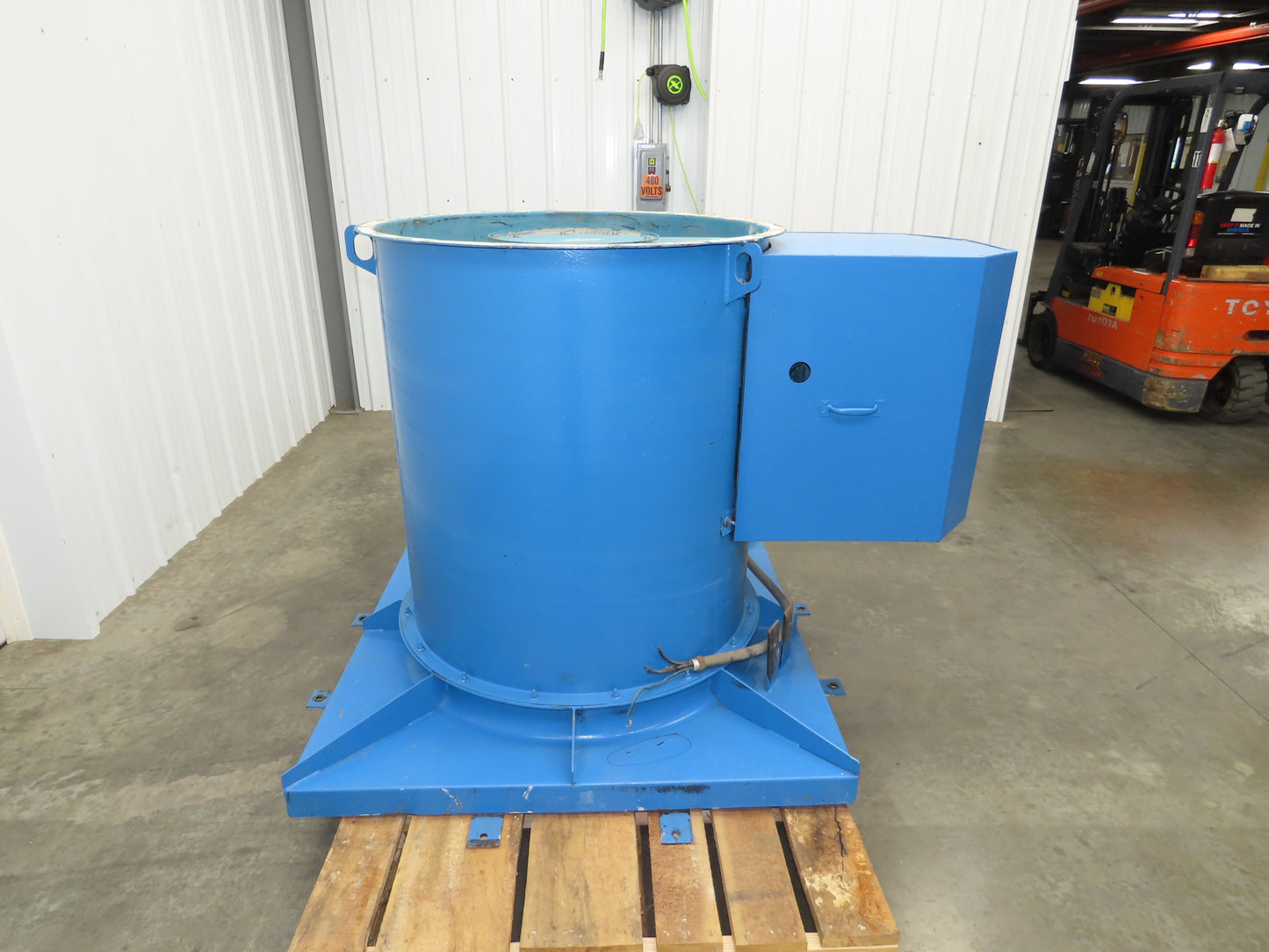 Twin City UBVA Axifan 36" Tube Axial Fan 10hp 230/460 Volt 3Ph Roof Ventilator