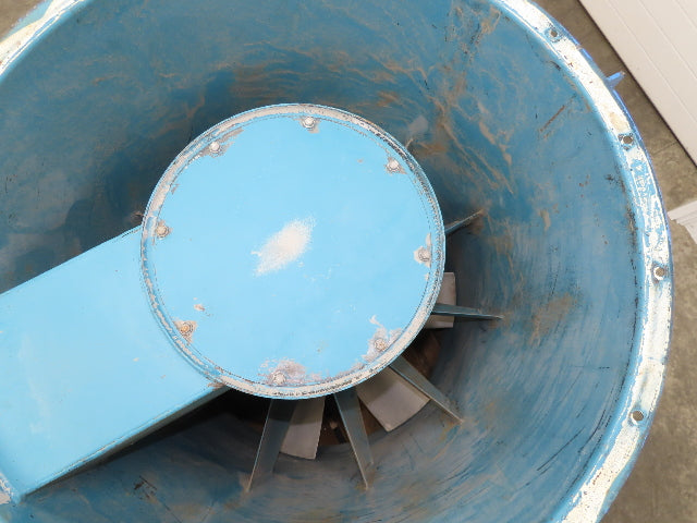 Twin City UBVA Axifan 36" Tube Axial Fan 10hp 230/460 Volt 3Ph Roof Ventilator