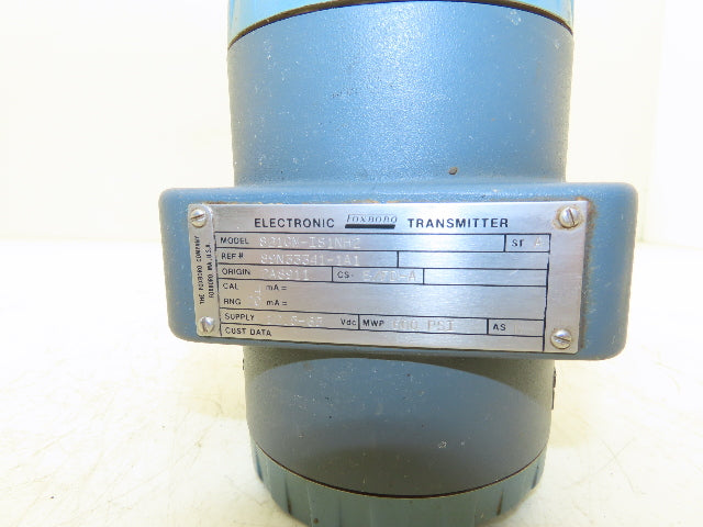 Foxboro 821GM-IS1NH2 Electronic Pressure Transmitter 12.5-65VDC 600PSI