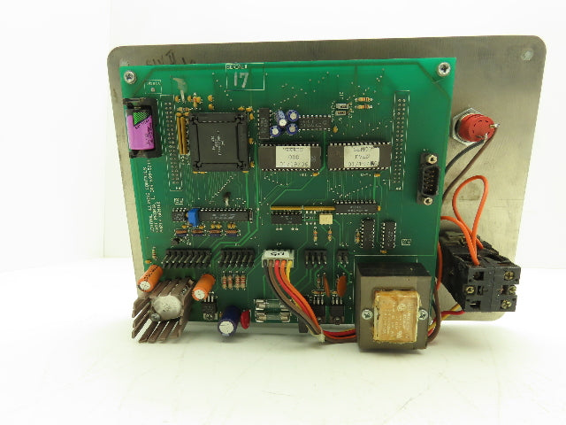 Gemco SIV I Seal Tester Operator Panel Plate