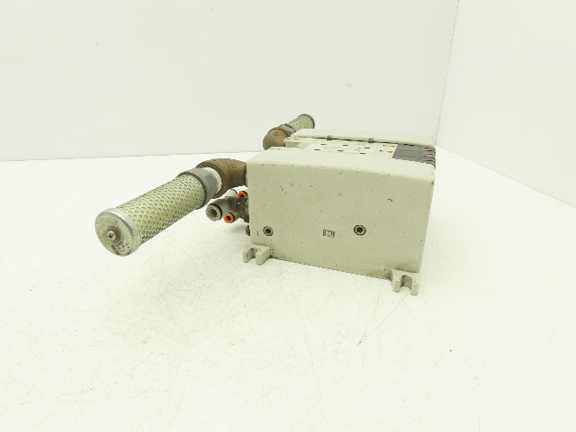 SMC VQ4101/4301-5W Pneumatic Solenoid Valve 3-Station Manifold 24VDC D-Sub