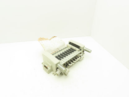 SMC VV5Q41-10 Pneumatic 10-Station Plug-In Solenoid Valve Manifold D-Sub VQ4000