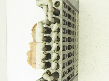 SMC VV5Q41-10 Pneumatic 10-Station Plug-In Solenoid Valve Manifold D-Sub VQ4000