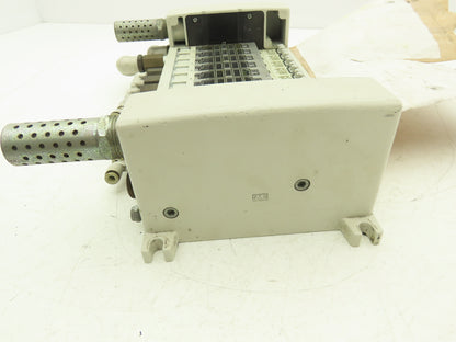 SMC VV5Q41-10 Pneumatic 10-Station Plug-In Solenoid Valve Manifold D-Sub VQ4000