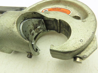 Thomas & Betts TBM12M 12 Ton Manual Hydraulic Crimper Head with 6 Complete Dies