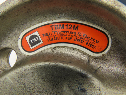 Thomas & Betts TBM12M 12 Ton Manual Hydraulic Crimper Head with 6 Complete Dies