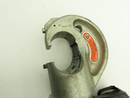 Thomas & Betts TBM12M 12 Ton Manual Hydraulic Crimper Head with 6 Complete Dies