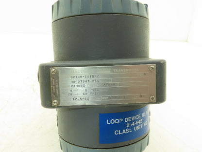 Foxboro 821GM-IS1NM2 Pressure Transmitter 12.5-65VDC 0-60PSI