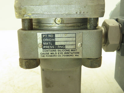 Foxboro 821GM-IS1NM2 Pressure Transmitter 12.5-65VDC 0-60PSI