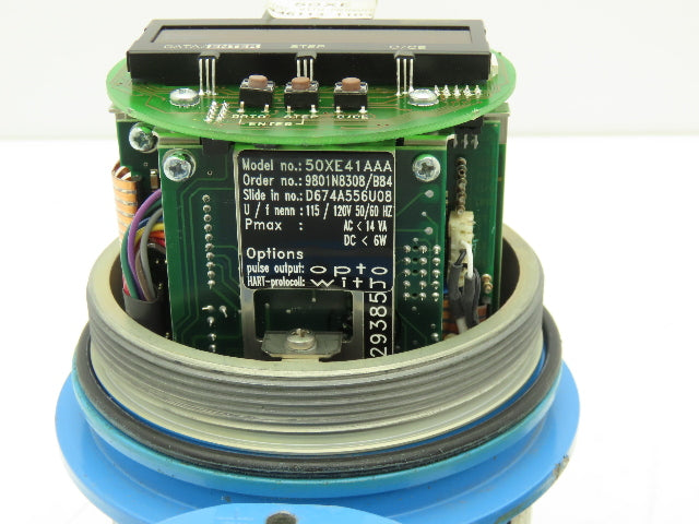 Bailey Fischer Porter 10DX4311CDE14P1C2DBA1132X4ADBC Flow Meter 3" Teflon 120V