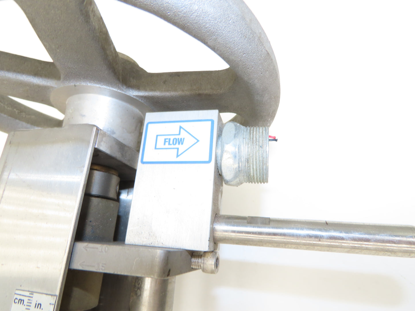 Emco MP-910-2F150-0150 Turbo-Bar Insertion Turbine Flow Meter 2" Flange 22"L