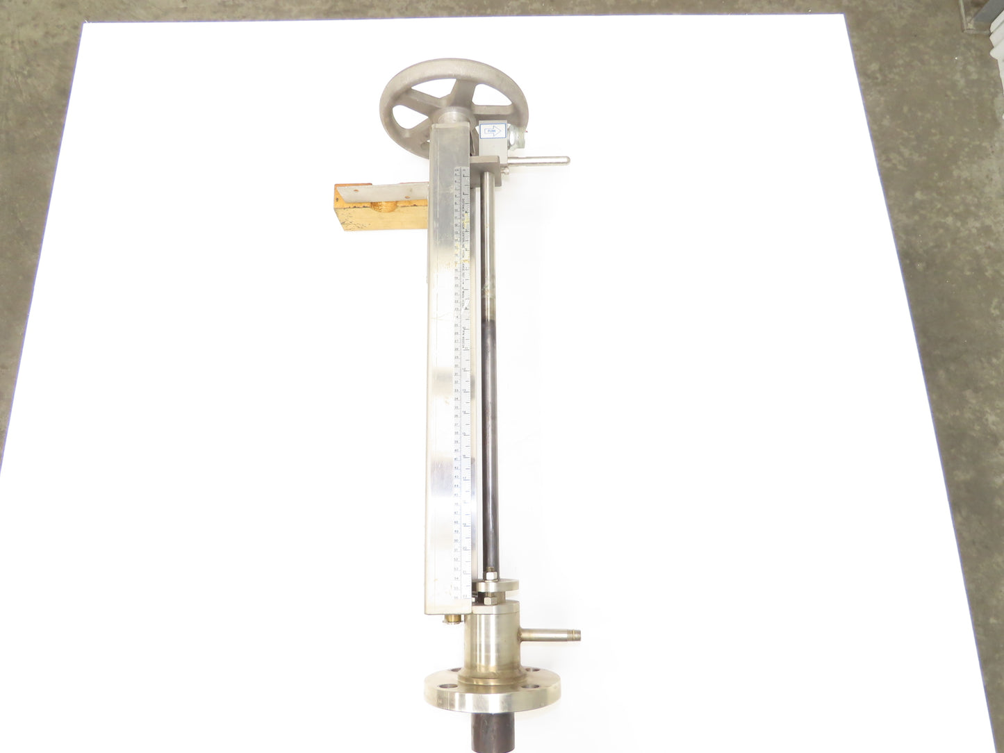 Emco MP-910-2F150-0150 Turbo-Bar Insertion Turbine Flow Meter 2" Flange 22"L