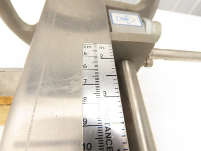 Emco MP-910-2F150-0150 Turbo-Bar Insertion Turbine Flow Meter 2" Flange 22"L