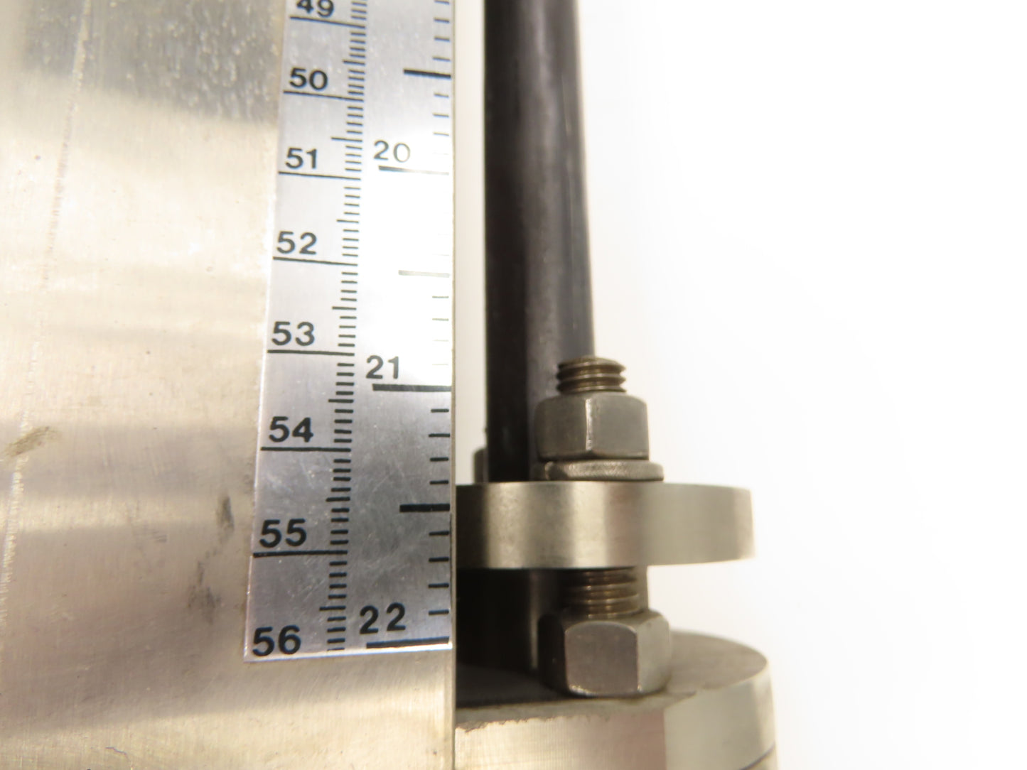 Emco MP-910-2F150-0150 Turbo-Bar Insertion Turbine Flow Meter 2" Flange 22"L