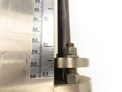 Emco MP-910-2F150-0150 Turbo-Bar Insertion Turbine Flow Meter 2" Flange 22"L