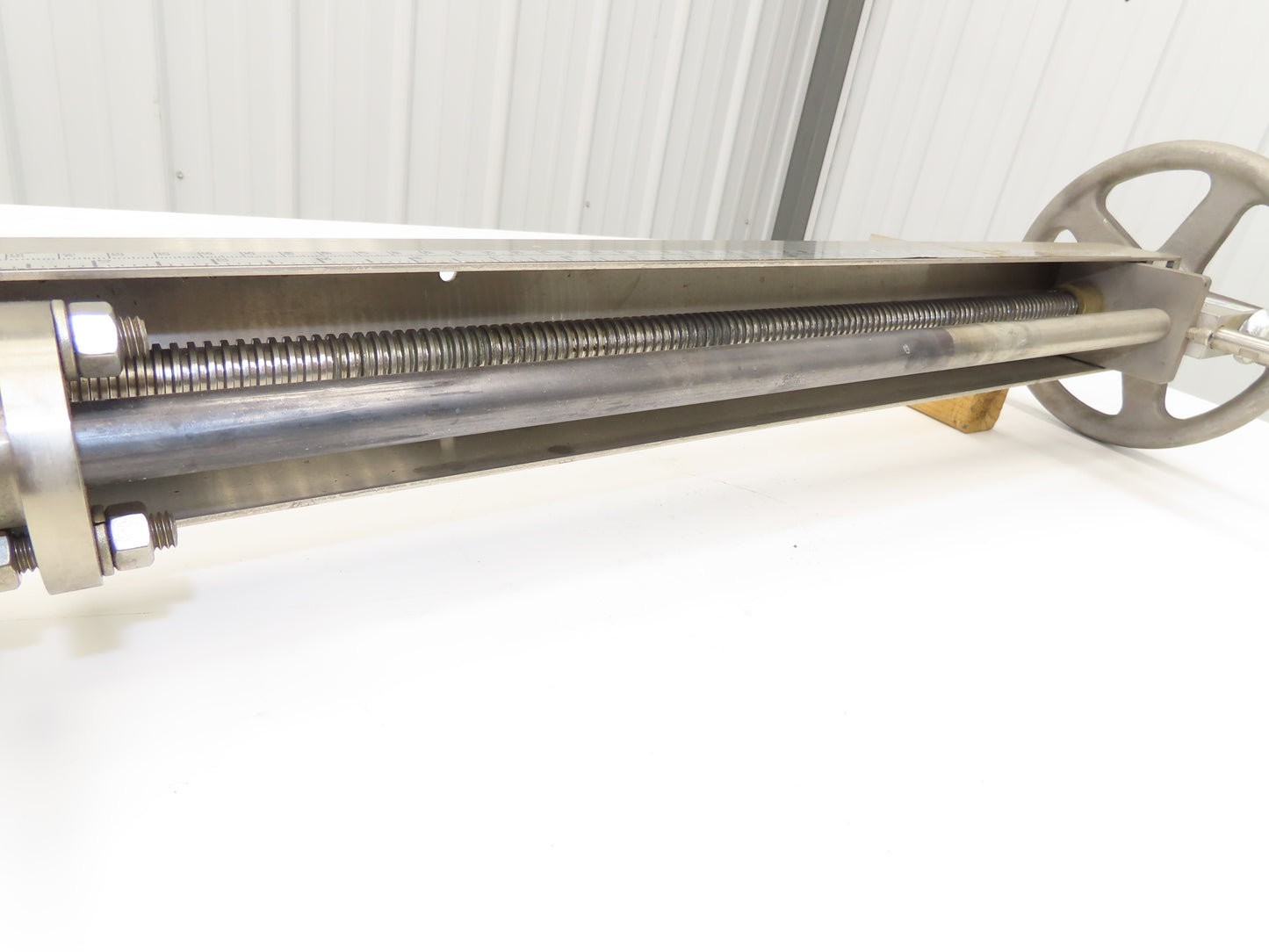 Emco MP-910-2F150-0150 Turbo-Bar Insertion Turbine Flow Meter 2" Flange 22"L