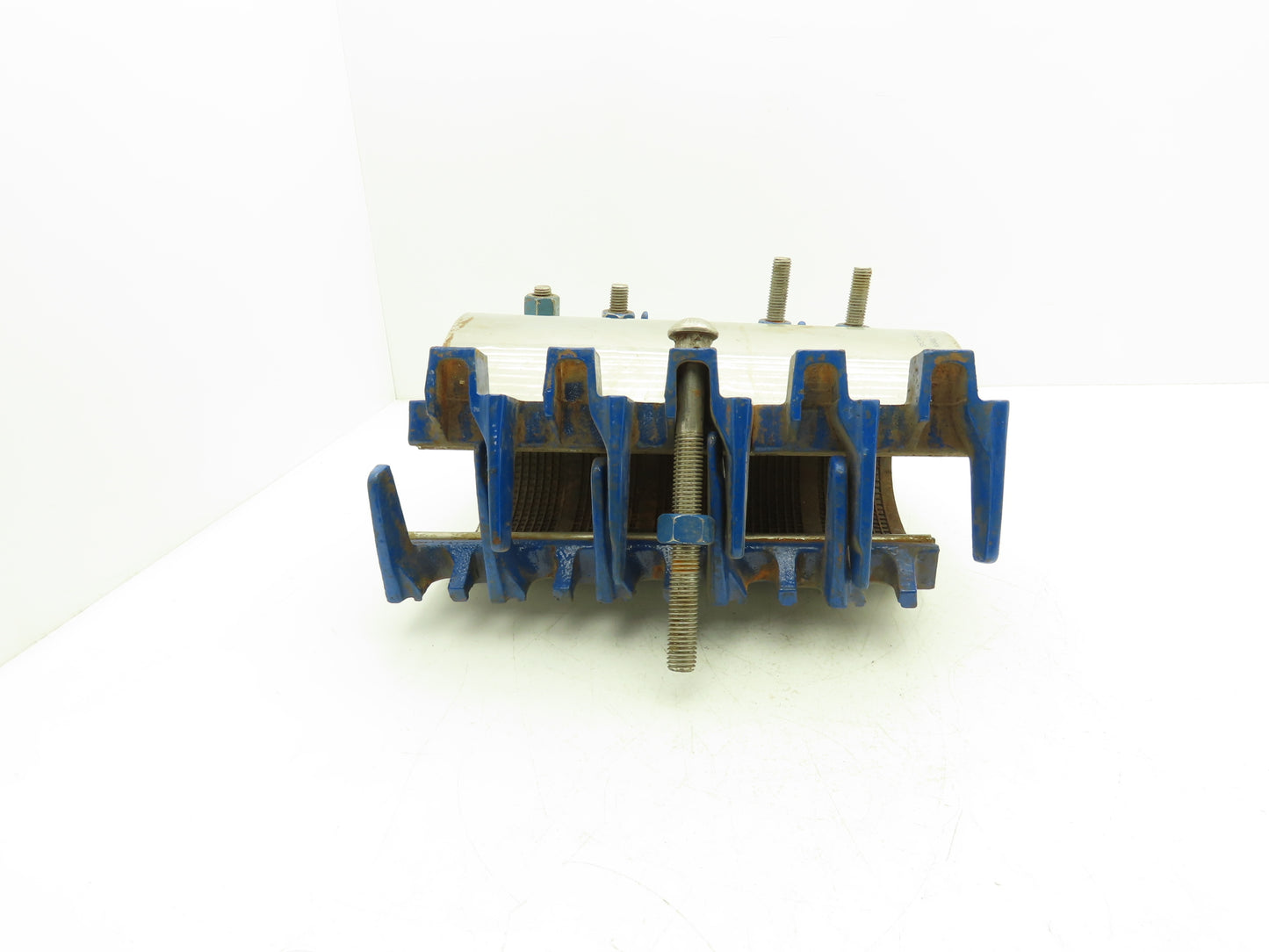 Smith-Blair 227-00066312-001 Full Circle Repair Clamp Water 6.62-7.42"x 12.5" SS