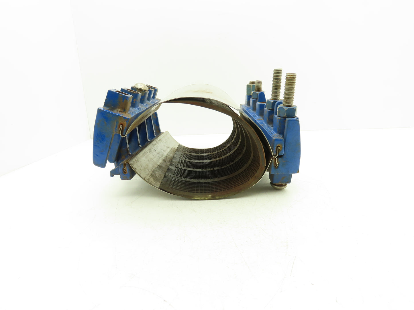 Smith-Blair 227-00066312-001 Full Circle Repair Clamp Water 6.62-7.42"x 12.5" SS