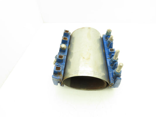 Smith-Blair 227-00066312-001 Full Circle Repair Clamp Water 6.62-7.42"x 12.5" SS