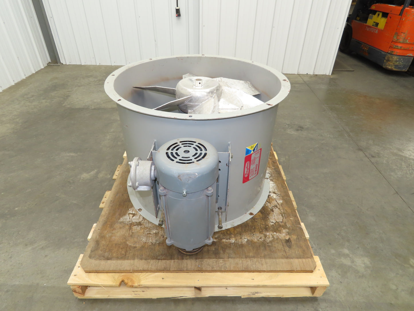 Dayton 3C412 Tubeaxial Fan 30" Belt Drive 3 Hp Motor 208-230/460V