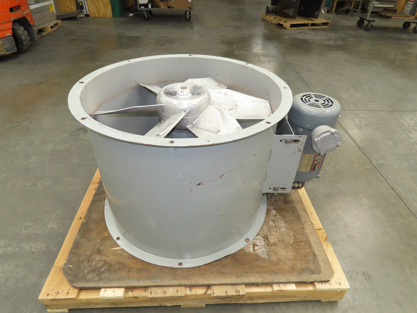 Dayton 3C412 Tubeaxial Fan 30" Belt Drive 3 Hp Motor 208-230/460V