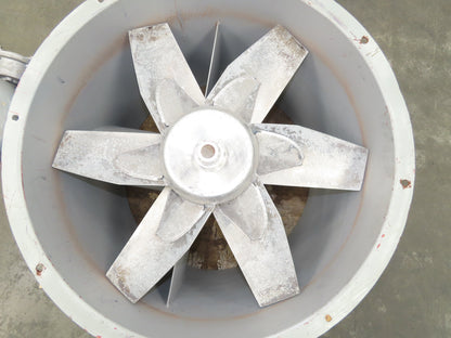 Dayton 3C412 Tubeaxial Fan 30" Belt Drive 3 Hp Motor 208-230/460V