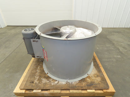 Dayton 3C412 Tubeaxial Fan 30" Belt Drive 3 Hp Motor 208-230/460V