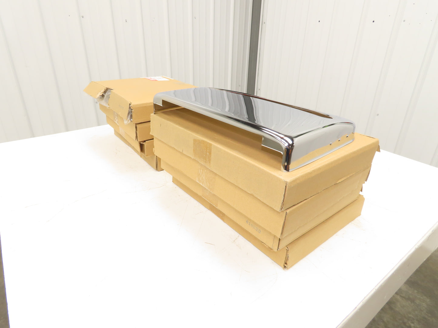 Uline H-1592 Chrome Toilet Seat Cover Dispenser Lot of 8