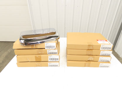 Uline H-1592 Chrome Toilet Seat Cover Dispenser Lot of 8