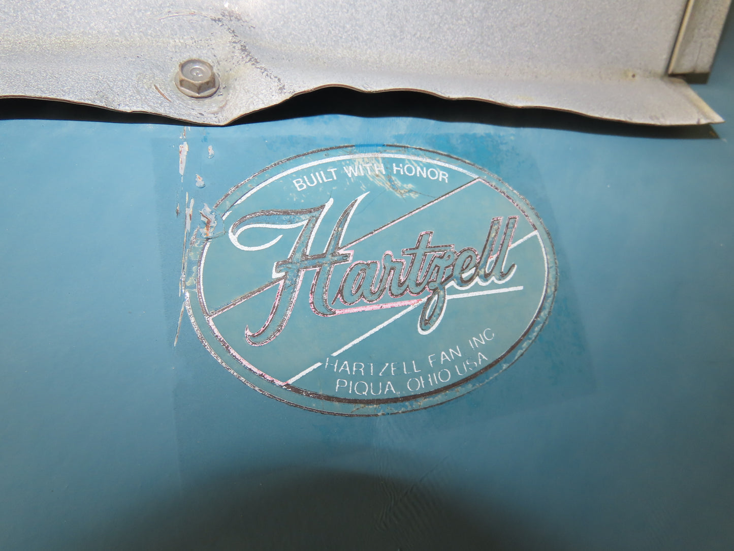 Hartzell 31B-24-900 Tubeaxial Fan 24" Belt Drive 3/4 Hp Motor 208-230/460V