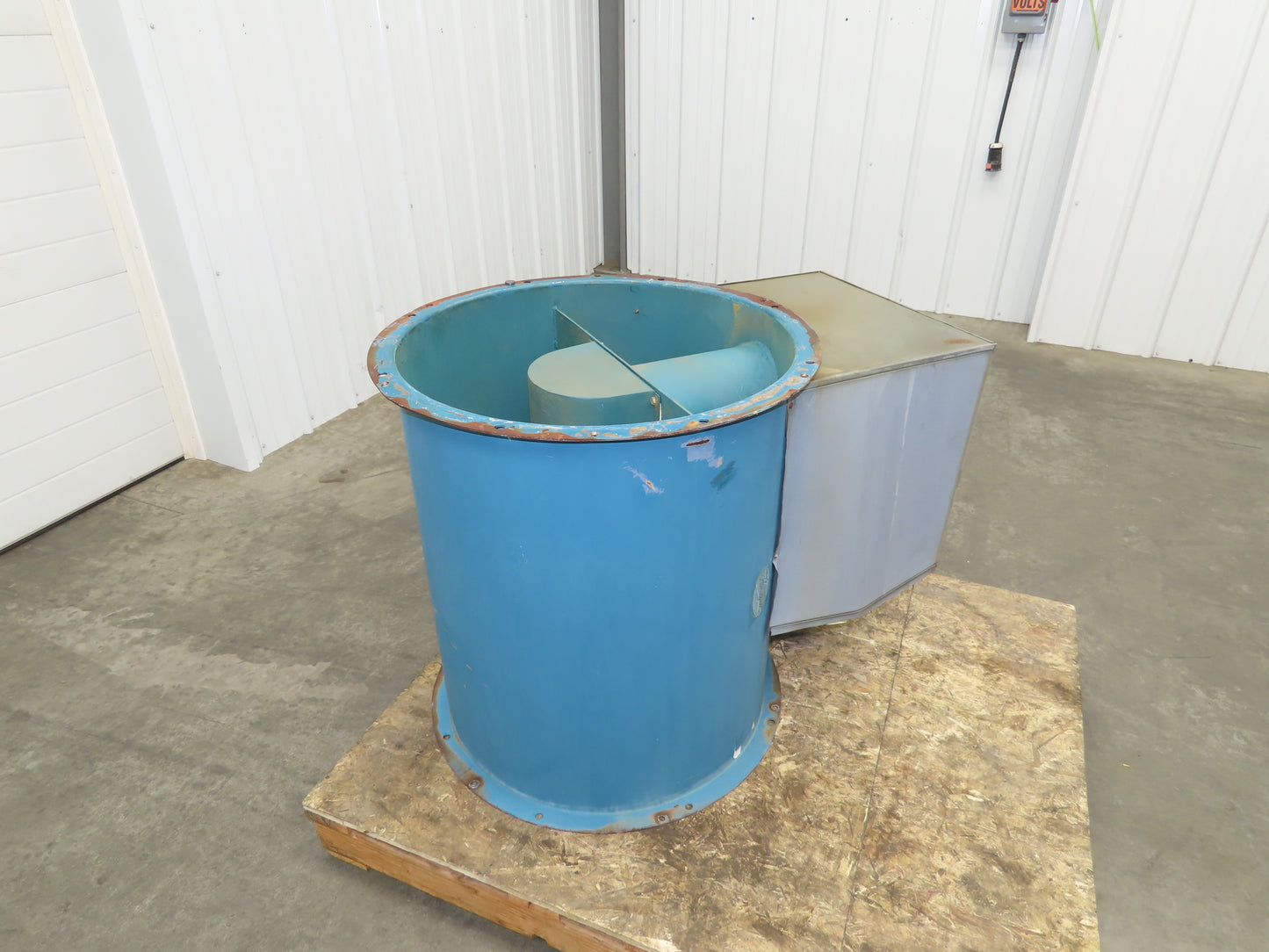 Hartzell 31B-24-900 Tubeaxial Fan 24" Belt Drive 3/4 Hp Motor 208-230/460V