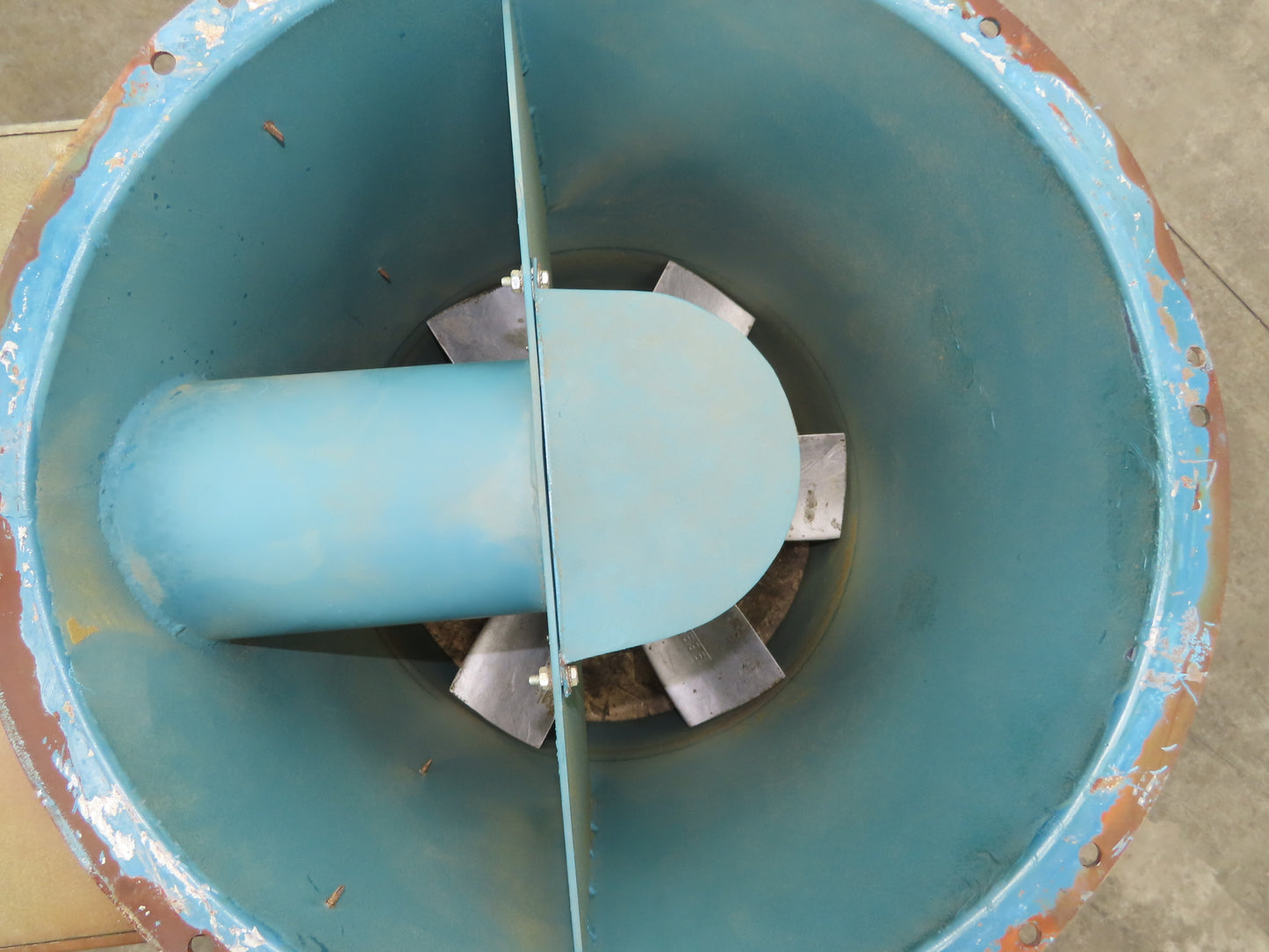 Hartzell 31B-24-900 Tubeaxial Fan 24" Belt Drive 3/4 Hp Motor 208-230/460V